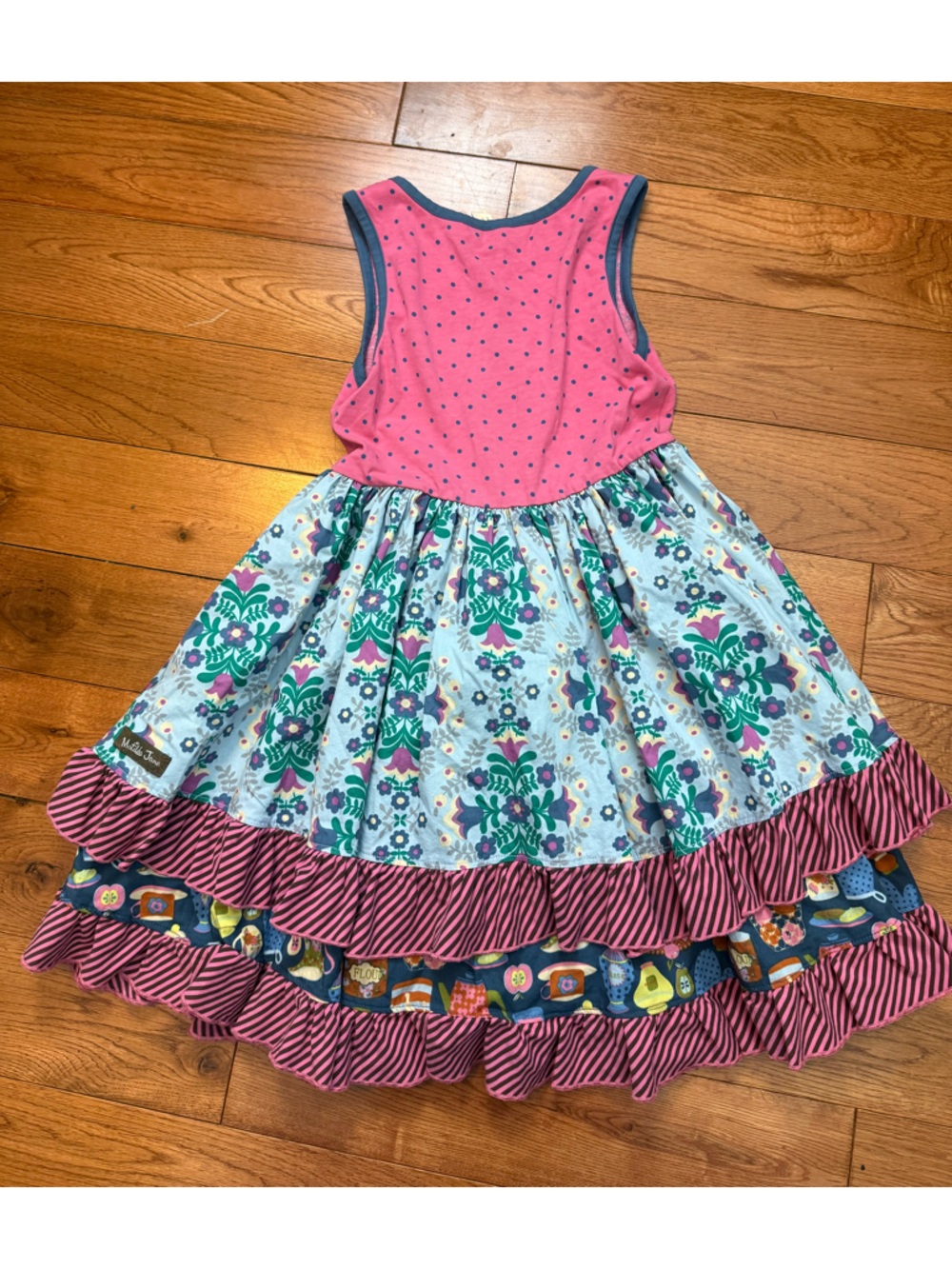 Matilda Jane ‘Put On a Show Cookie Baking’ Layered Twirl Dress - Picture 2 of 5